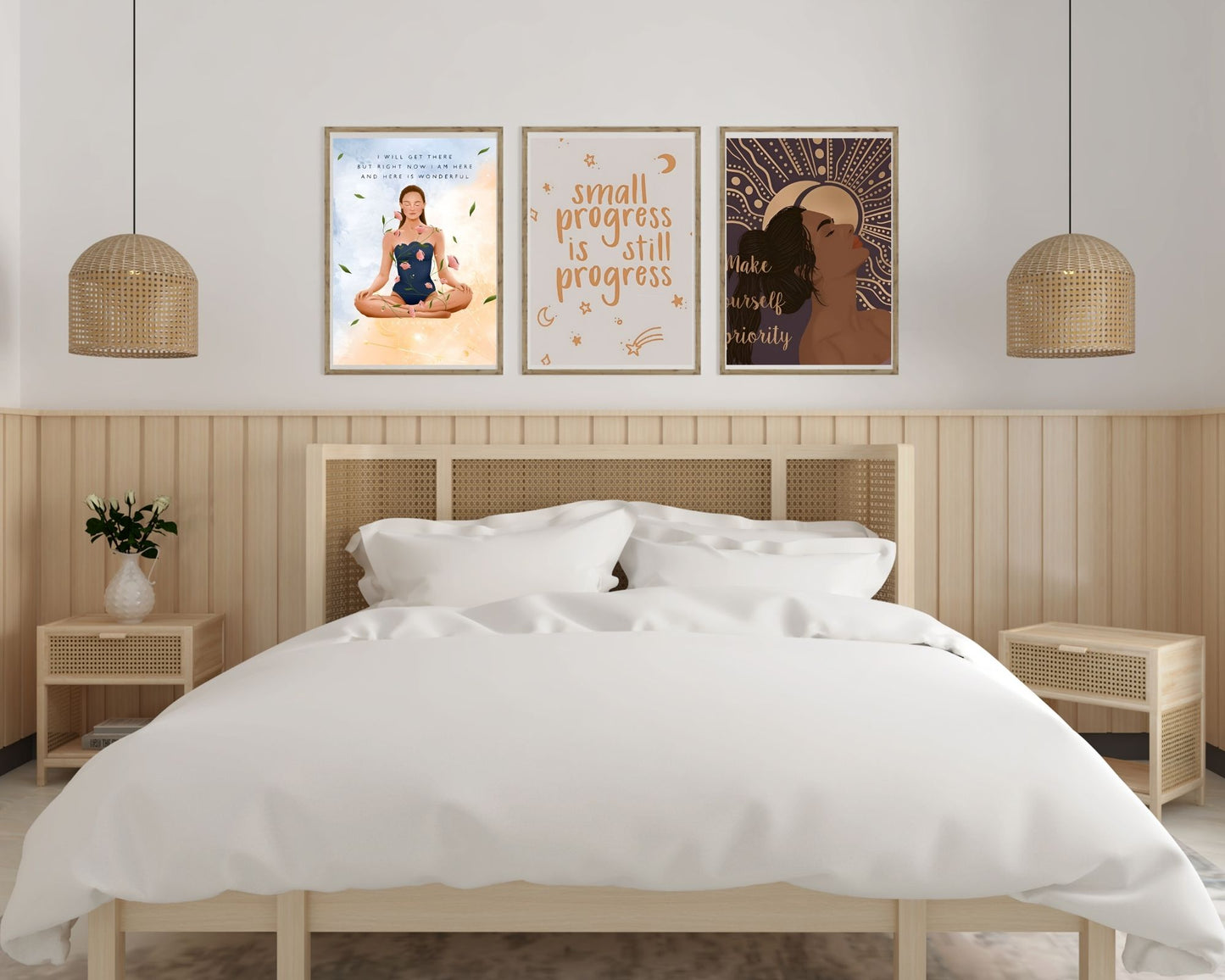 Posters Inc Motivational Wall Posters Pack of 12 | Positive Quotes & Aesthetic Room Decor | Home Wall Decoration Items for Living Room, Bedroom, Study | Birthday Gift for Women, Men & Friends | A4 Size, 300 GSM, Unframed