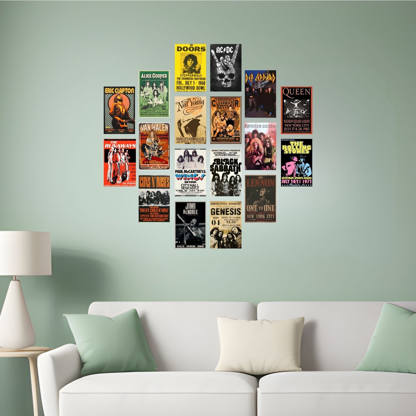 Posters Inc A4 Mustang Car Posters Pack Of 3 On 300 Gsm Matte Paper With Glue Dots Included Poster Set For Room Decor Bedroom Office Study Wall