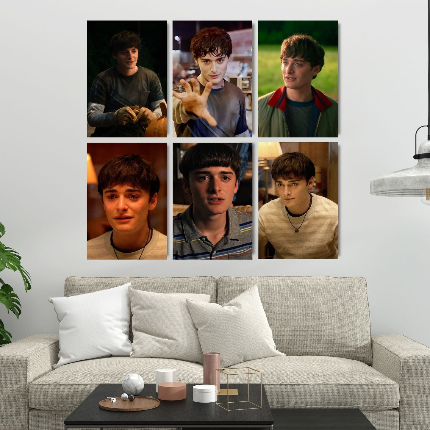 Aonami Stranger Things Retro Poster Set A4 Pack of 6 Posters 300 GSM Matte Paper Glue Dots Included Stranger Things Wall Decor For Bedroom Study Space Hostel Room Netflix Series Artwork
