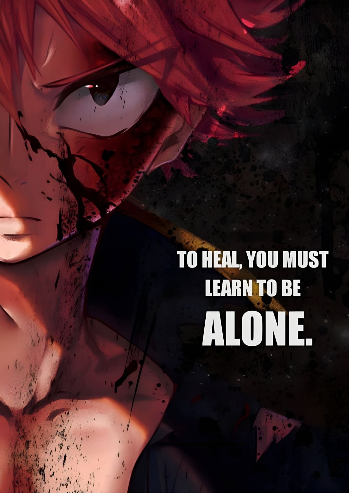Posters Inc Paper Anime Motivational Poster A4 Pack Of 6 Perfect Wall Decoration In Offices, Bedrooms, Hostels, Study & Living Room, Featuring Quotes, 300 GSM, Aesthetic Designs, And Positive Vibes