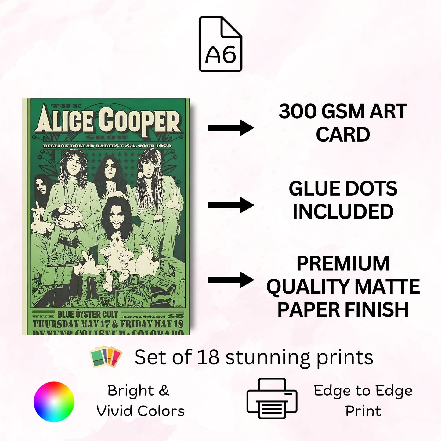 Posters Inc A4 Mustang Car Posters Pack Of 3 On 300 Gsm Matte Paper With Glue Dots Included Poster Set For Room Decor Bedroom Office Study Wall