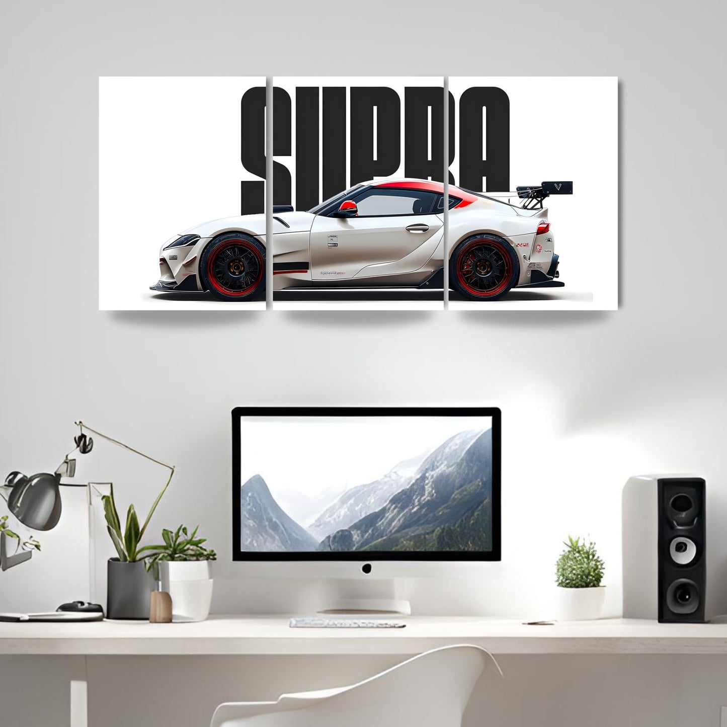 Posters Inc A4 Posters For Wall Supra Car Design Poster Set Of 3 With Glue Dots Included Printed On 300 Gsm Matte Paper For Room Decor Study Office Setup