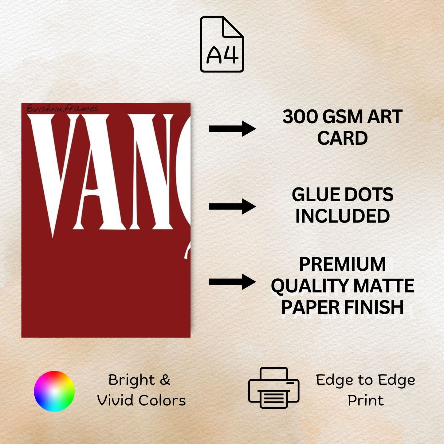 Posters Inc Virat Kohli The Goat Split Poster Set Of 4 300 Gsm Matte Paper A4 Size Pack Of 4 Posters Glue Dots Included For Room Decoration Modern Cricket Wall Art For Bedroom Office Decor