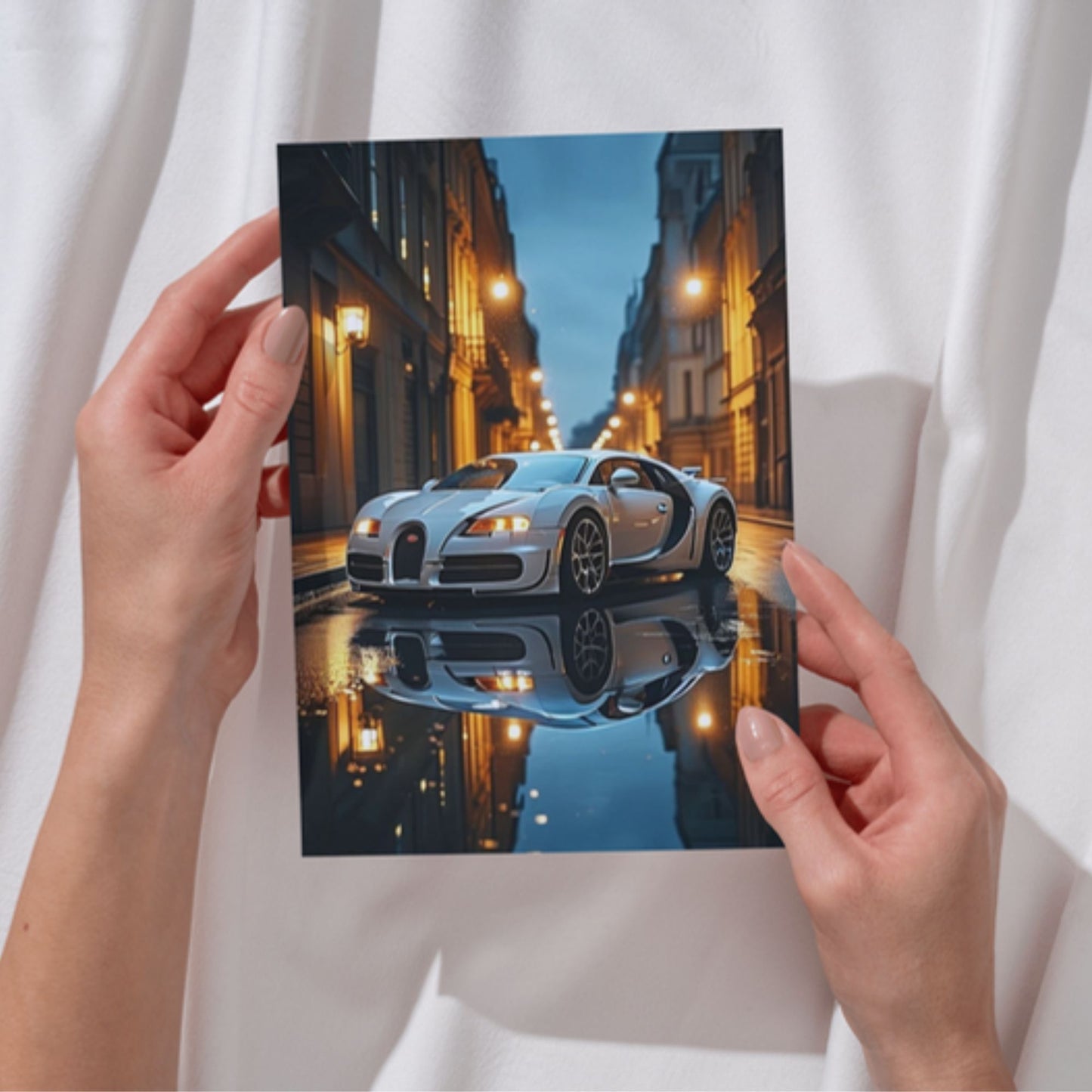 Posters Inc A4 Cars Posters Pack of 6 Stylish Wall Decor for Living Room, Bedroom & Office, Perfect for Automobile Enthusiasts – Glue Dots Included