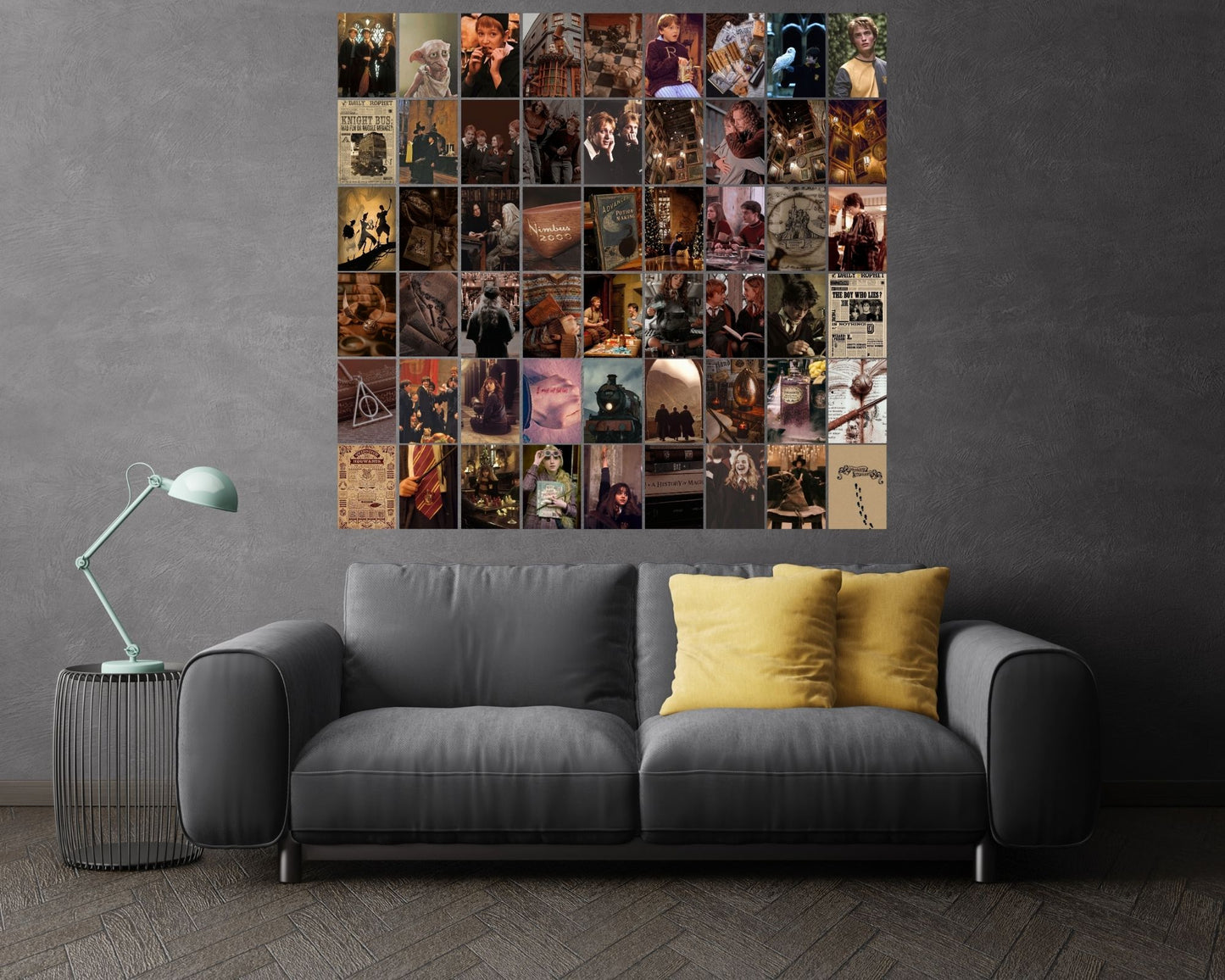 Posters Inc Harry Potter Posters Pack of 54 | Wall Decoration Items for Bedroom, Living Room, Study & Kitchen | Dream Catcher Wall Decor | Gifts for Women & Best Friend | 300 GSM Paper, Unframed