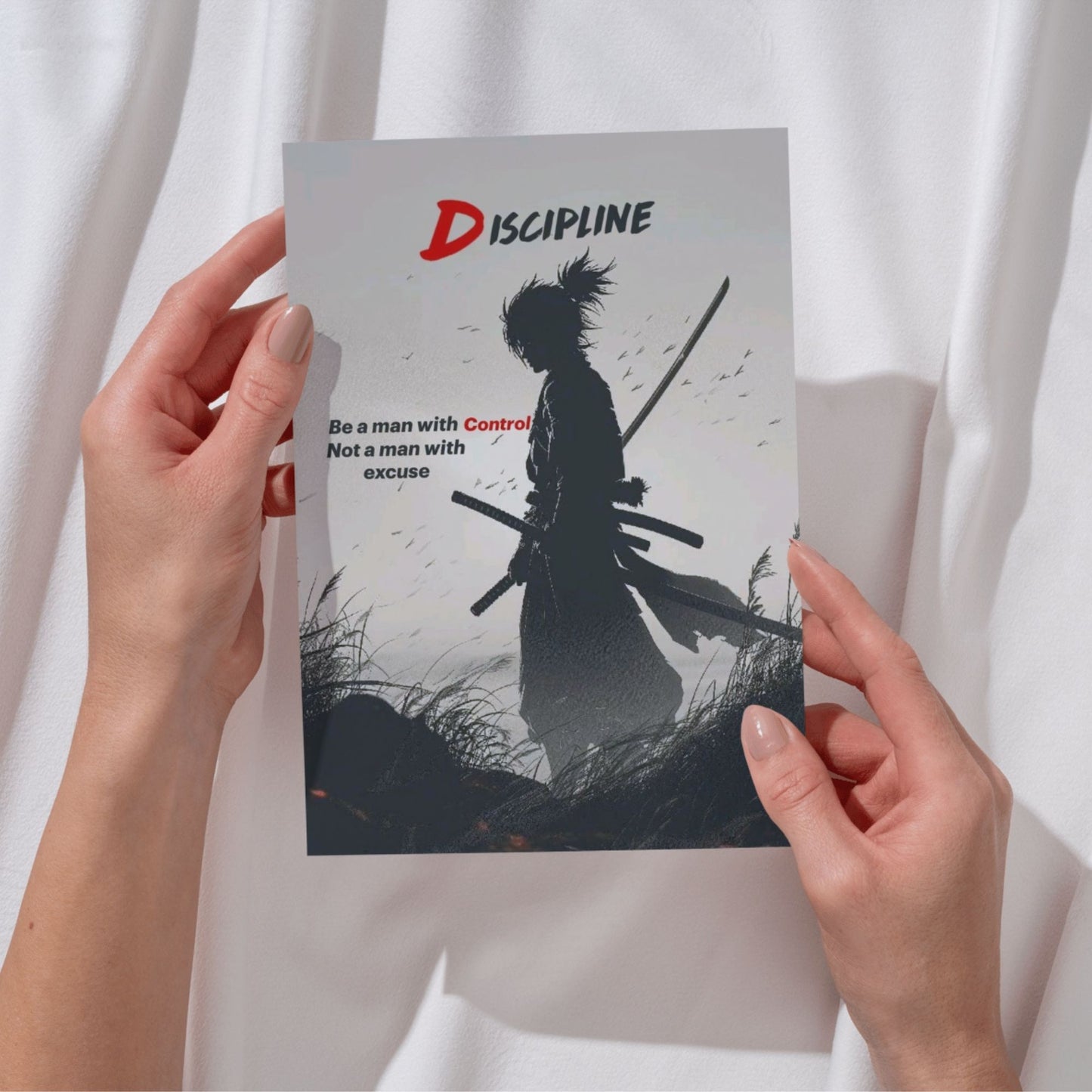 Posters Inc A4 Motivational Posters Pack Of 6 Printed On 300 Gsm Matte Paper With Glue Dots Included Posters For Wall Home Office Study Bedroom Discipline Courage Focus Theme