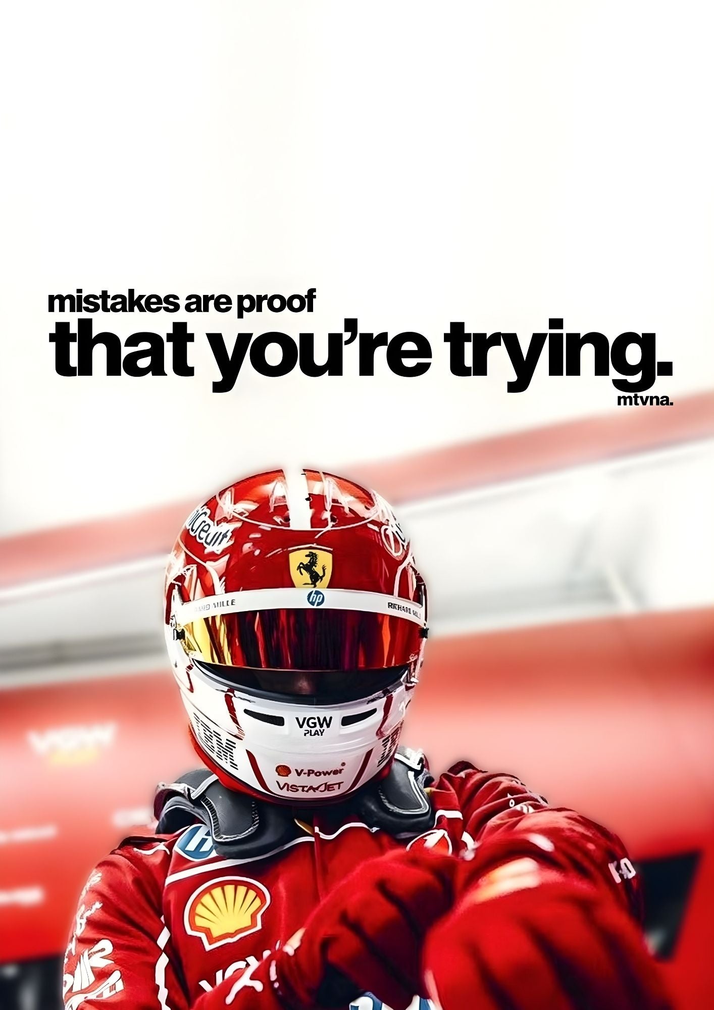 Posters Inc F1 Motivational Posters For Wall A4 Size Pack Of 6 Posters Printed On 300 Gsm Matte Paper With Glue Dots Included Racing Quote Wall Decoration For Room Office Workspace