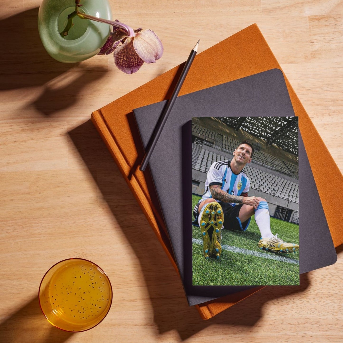 Posters Inc Messi Legend Argentina World Cup Champion Barcelona Inter Miami Football Star A6 Size Pack Of 54 Premium Photo Prints Bedroom Sports Fans Collection With Glue Dots Included