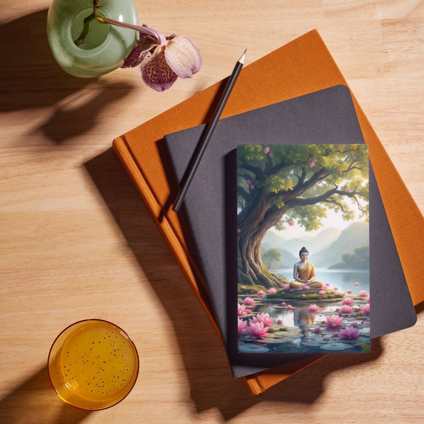 Posters Inc A6 Size Pack Of 54 Buddha Wall Art Prints For Spiritual Room Decor Includes Glue Dots Featuring Peaceful Meditation Design Serene Energy Display And Mindfulness Home Accent