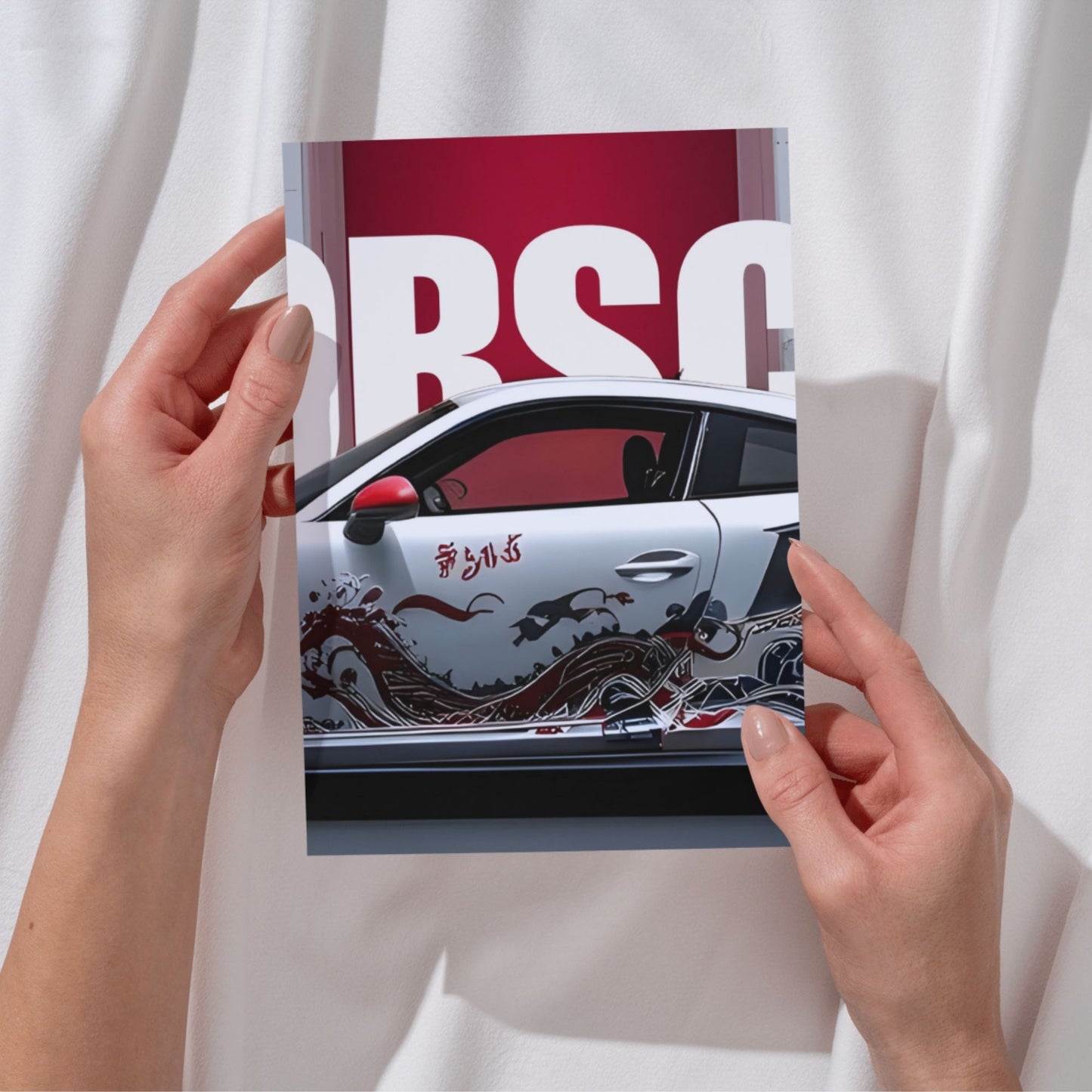 Posters Inc A4 Porsche Car Posters Pack Of 4 On 300 Gsm Matte Paper With Glue Dots Included Poster Aesthetic Car Decor Posters For Room Wall Decoration