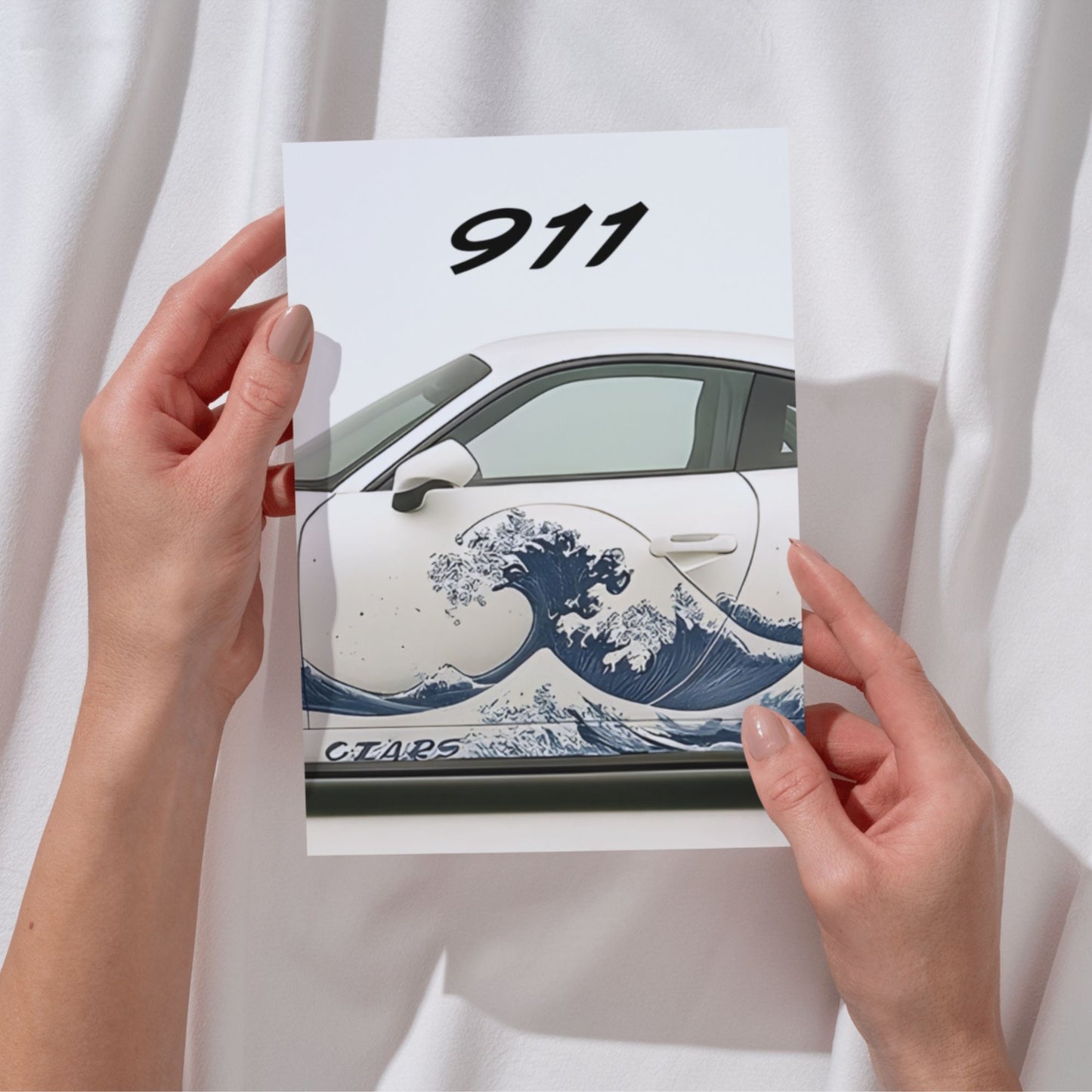 Posters Inc A4 Split Car Posters Set Of 4 On 300 Gsm Matte Paper With Glue Dots Included For Room Decor Porsche 911 Wall Poster Set For Bedroom Office Study Space