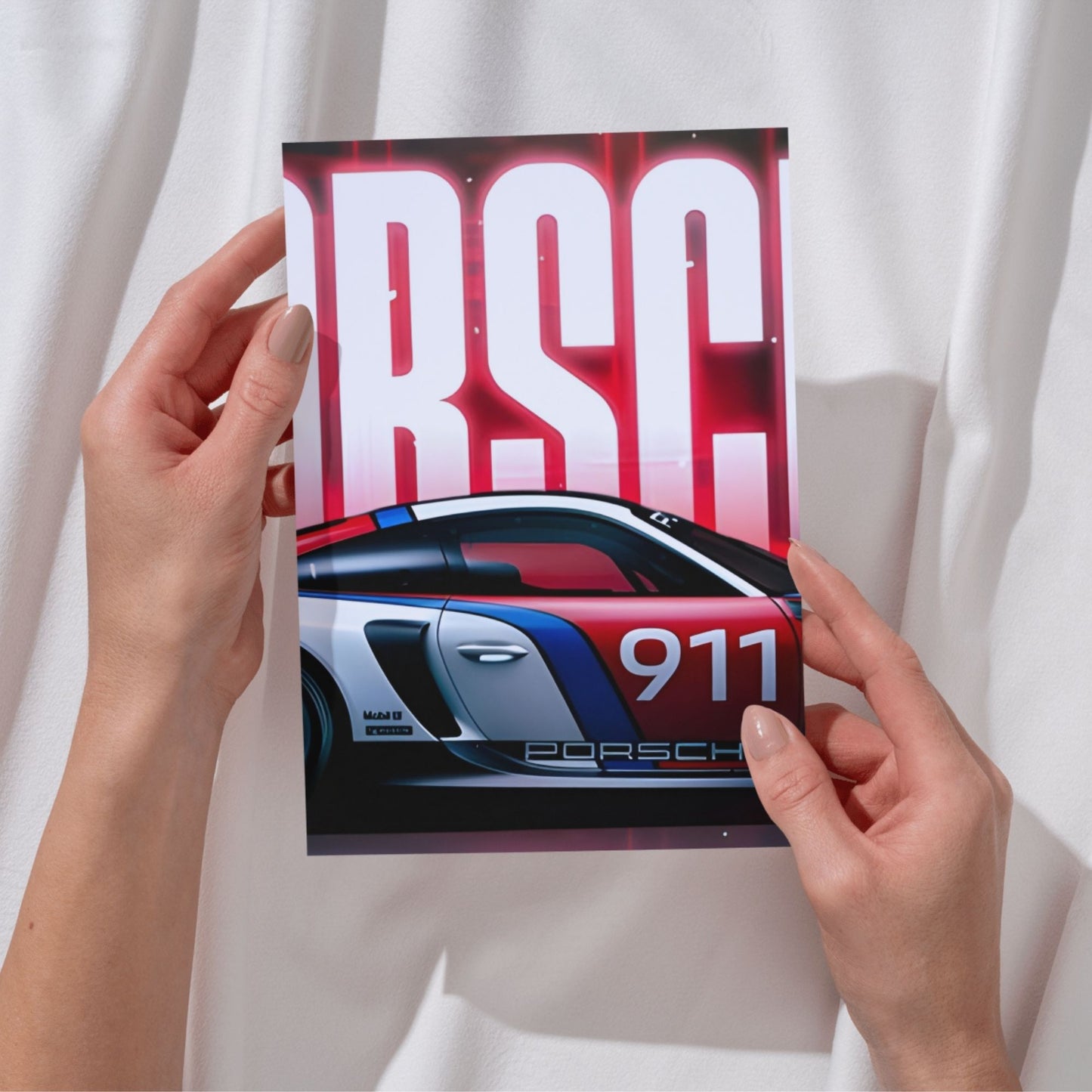 Posters Inc A4 Car Posters Pack Of 4 300 GSM Matte Paper Wall Poster Set With Glue Dots Included Car Mclaren Design For Room Decor Workspace And Study Area