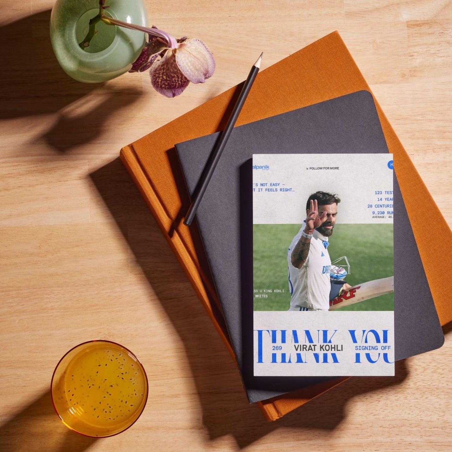 Posters Inc Virat Kohli Poster For Room A6 Size 300 Gsm Matte Paper Virat Kohli Wall Poster Set Of 54 Wall Decoration Poster For Wall Decor Cricket Posters Room Glue Dots Included
