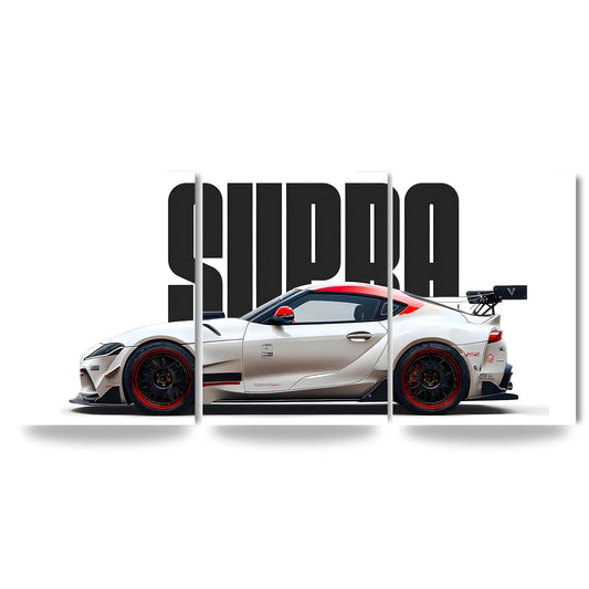 Posters Inc A4 Posters For Wall Supra Car Design Poster Set Of 3 With Glue Dots Included Printed On 300 Gsm Matte Paper For Room Decor Study Office Setup