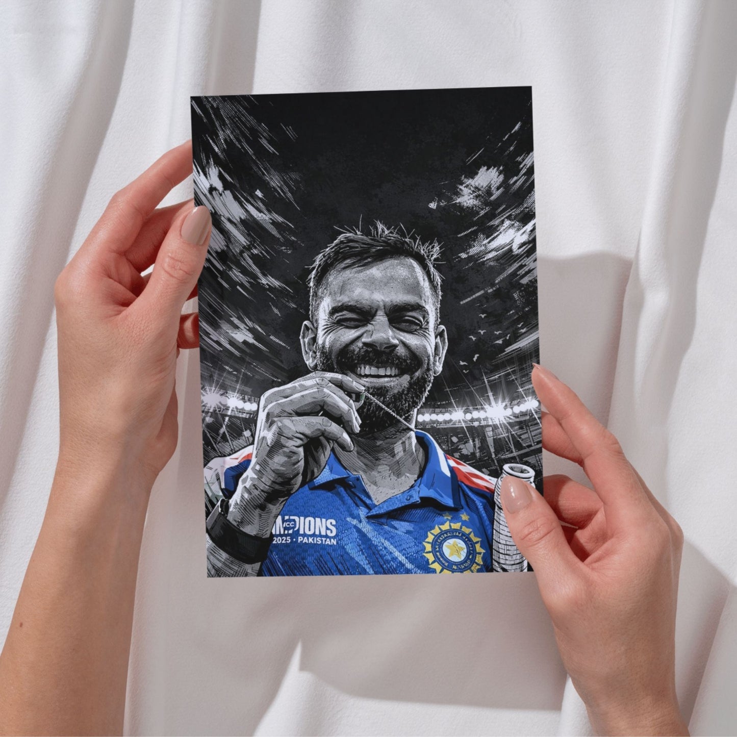 Posters Inc Virat Kohli Poster For Room A4 Size Pack Of 6 Posters Printed On 300 Gsm Matte Paper With Glue Dots Included Virat Kohli Wall Poster Set Cricket Posters Room Decoration For Bedroom