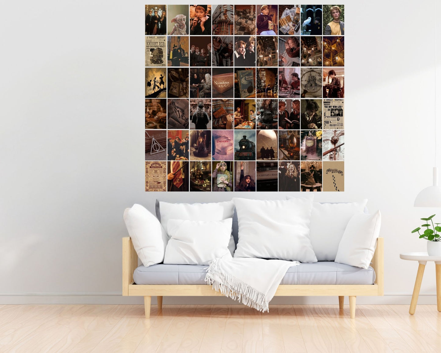 Posters Inc Harry Potter Posters Pack of 54 | Wall Decoration Items for Bedroom, Living Room, Study & Kitchen | Dream Catcher Wall Decor | Gifts for Women & Best Friend | 300 GSM Paper, Unframed