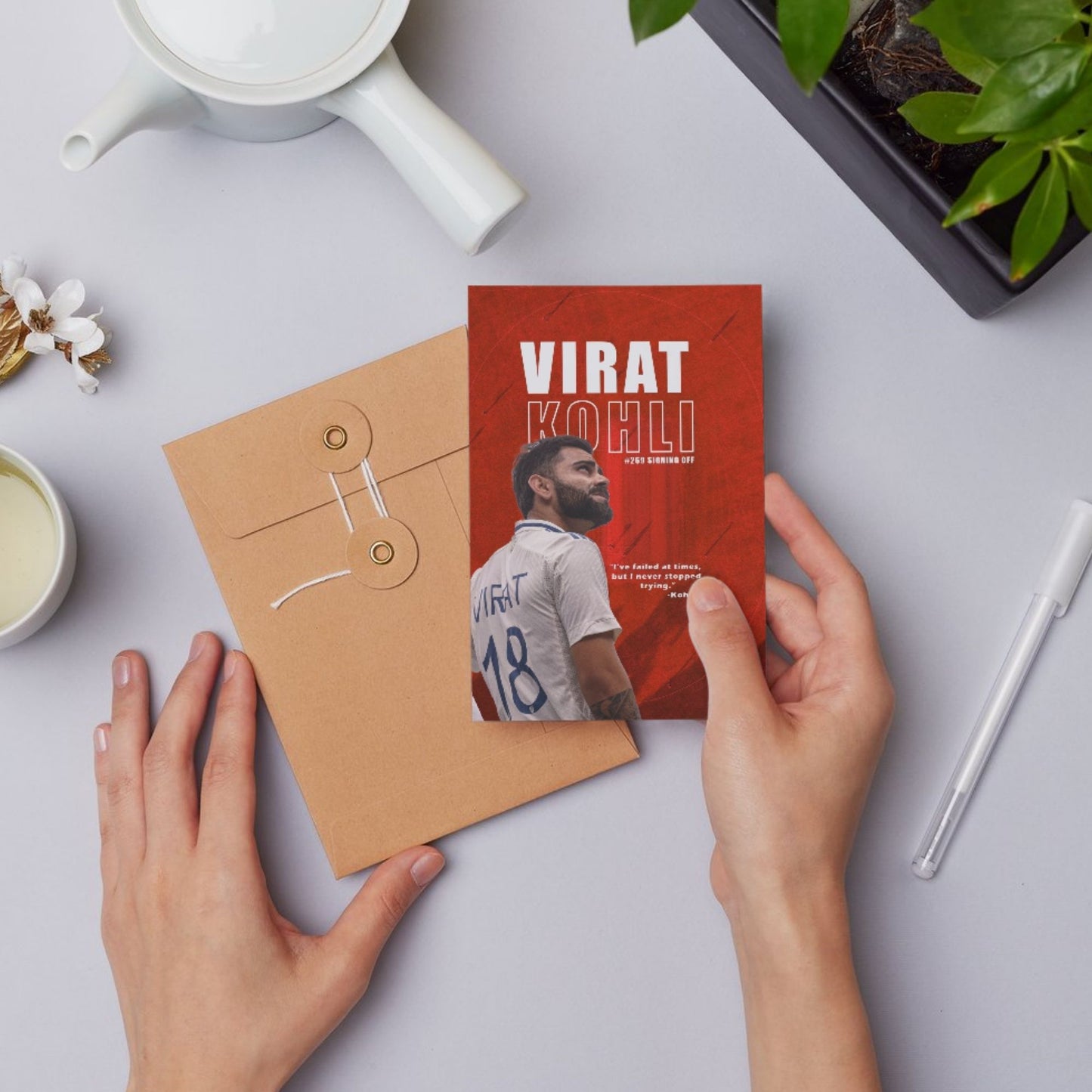 Posters Inc Virat Kohli Poster For Room A6 Size 300 Gsm Matte Paper Virat Kohli Wall Poster Set Of 54 Wall Decoration Poster For Wall Decor Cricket Posters Room Glue Dots Included