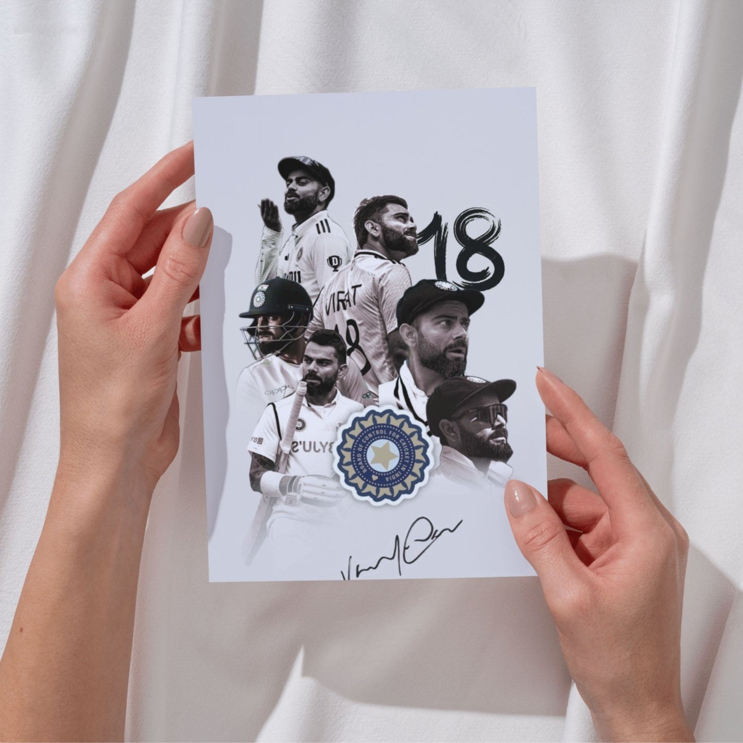 Posters Inc Virat Kohli Posters For Room A4 Size Pack Of 6 Posters Printed On 300 Gsm Matte Paper With Glue Dots Included Wall Decoration Poster For Bedroom Study Room Office Cricket Theme