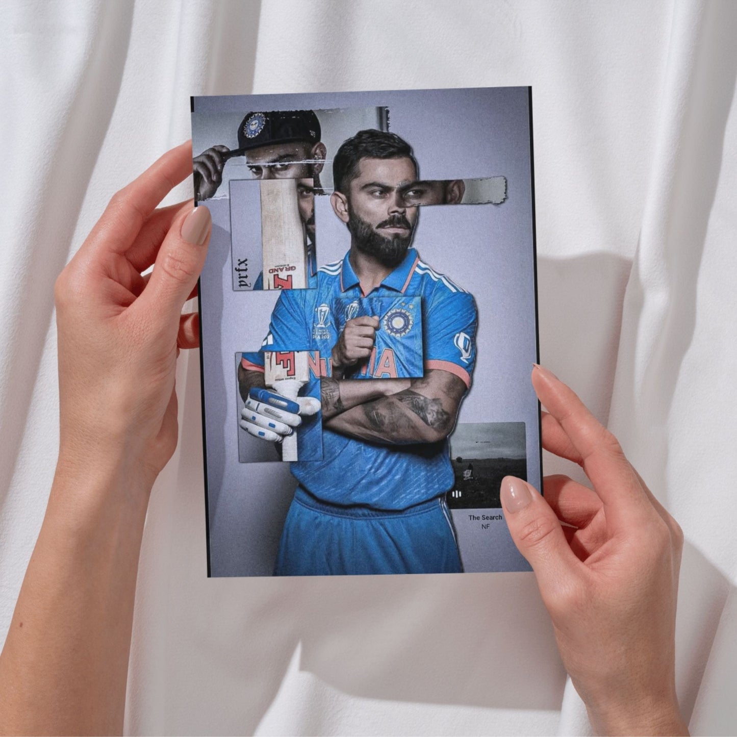 Posters Inc Virat Kohli Cricket Wall Poster A4 Size Pack Of 6 Printed On 300 Gsm Matte Paper With Glue Dots Included Posters For Room Aesthetic Sports Decor For Living Room